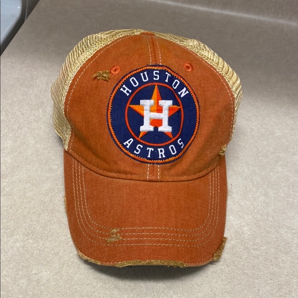 Houston Astros Other - Houston Astros Orange and Tan Cap good condition.